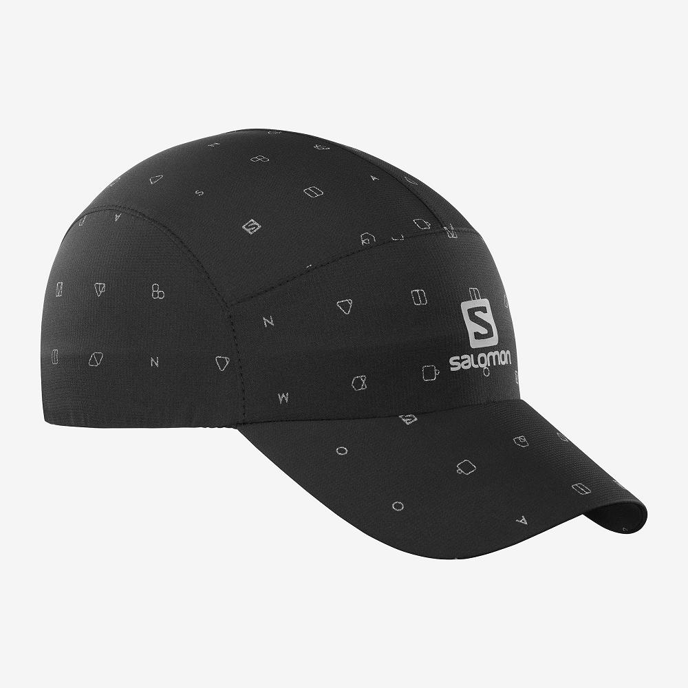 Salomon REFLECTIVE Gorras Hombre - Negras - Colombia (03127-OXMH)